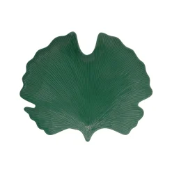 Feuille en porcelaine en forme de ginko, 35×29 cm TROPICAL LEAVES Gr