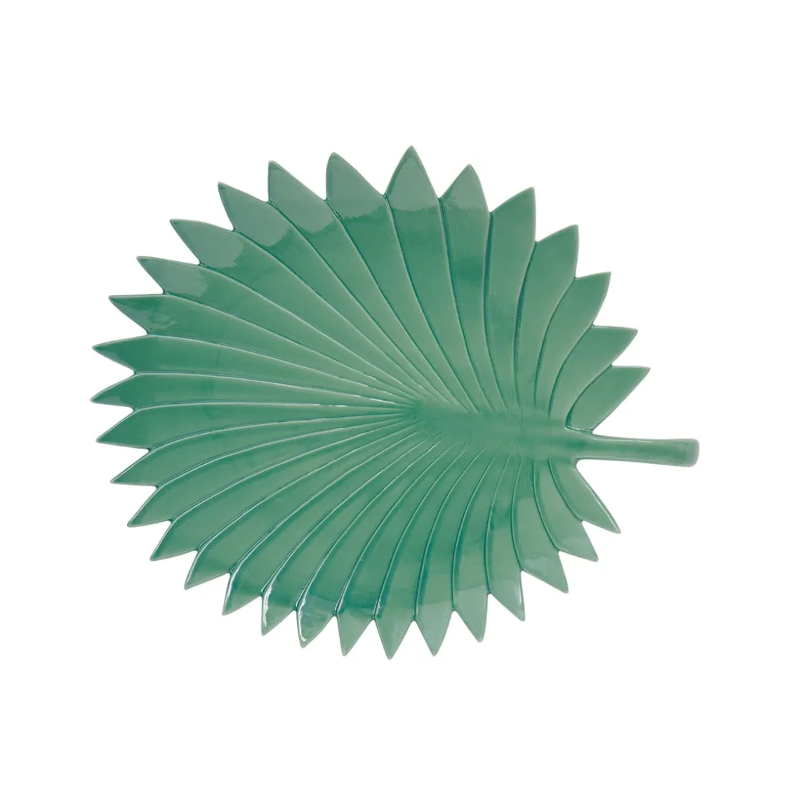 Feuille en porcelaine en forme de ginko, 35×29 cm LEAVES LIGHT Gre