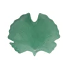 Feuille en porcelaine en forme de ginko, 35×29 cm LEAVES LIGHT GREEN