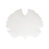 Feuille en porcelaine en forme de ginko, 35×29 cm LEAVES WHITE