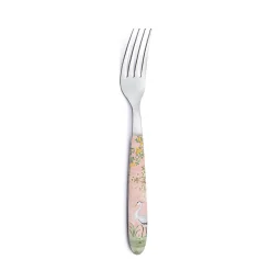 Fourchette en acier avec manche décoré JARDIN DE REVES