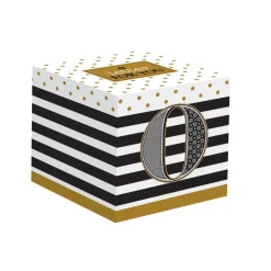 Gobelet à café en porcelaine 100 ml dans une boîte A LETTER FOR YOU «O»
