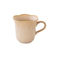 Mug beige FLEURI