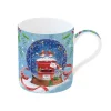 Mug en porcelaine With Love At CHRISTMAS ROBINS