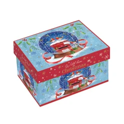 Mug en porcelaine With Love At CHRISTMAS ROBINS