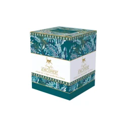Mug et sous-verre en porcelaine avec infuseur 350 ml Atmosphere JUNGLE