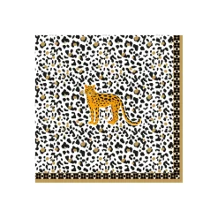 Pack de 20 serviettes en papier 33×33 cm COFFEE Mania SAVANA