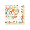 Paquet de 20 serviettes BOHO FLOWERS