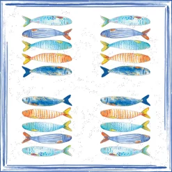 Paquet de 20 serviettes BORD DE MER