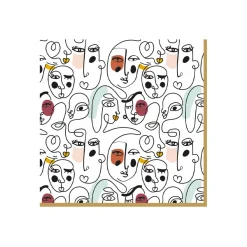 Paquet de 20 serviettes en papier 33×33 MODERNISM