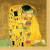 Paquet de 20 serviettes en papier 33×33 cm The Kiss