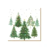 Paquet de 20 serviettes FESTIVE TREES