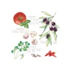 Paquet de 20 serviettes HOME & KITCHEN