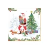 Paquet de 20 serviettes JOYFUL SANTA