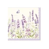 Paquet de 20 serviettes LAVENDER FIELD