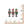 Paquet de 20 serviettes NUTCRACKER