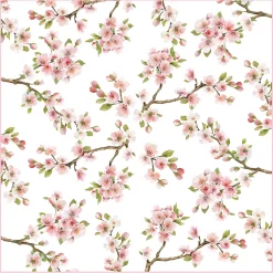 Paquet de 20 serviettes SAKURA