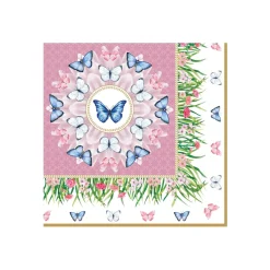 Paquet de 20 serviettes SPRING PARADE