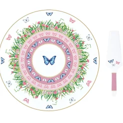 Plat à gâteau avec pelle SPRING PARADE