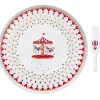 Plat à gâteau avec une pelle CHRISTMAS WONDERLAND