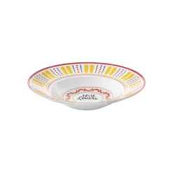 Plat à pâtes en porcelaine PASTA & PIZZA LOVERS