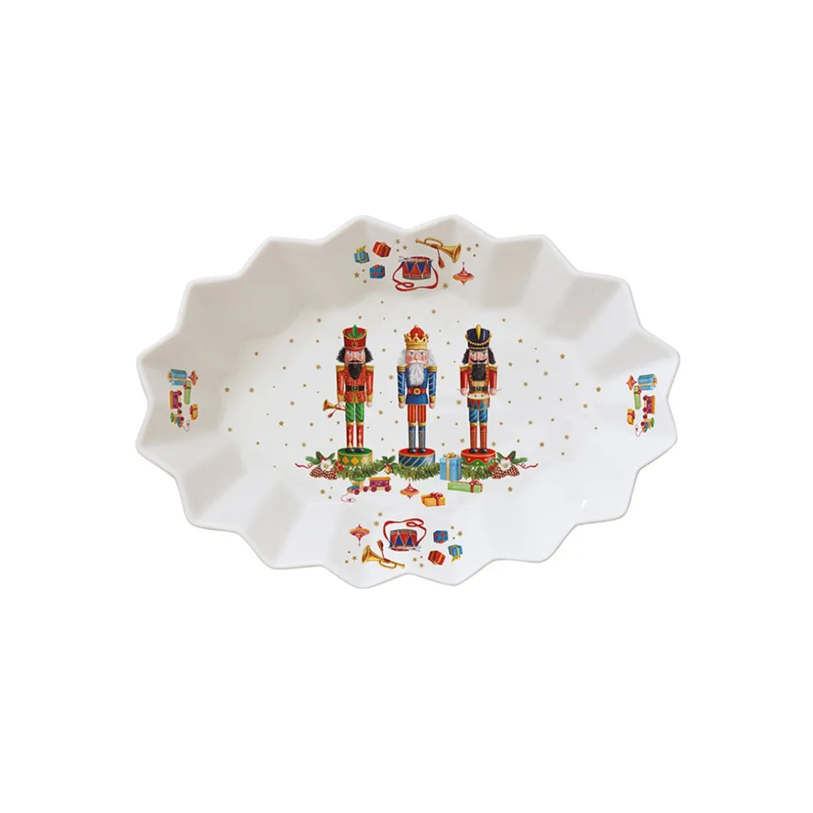 Plat Ovale Vintage NUTCRACKER