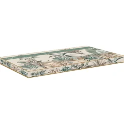 Plateau 35×15 cm en porcelaine avec bordure en boite cadeau NOSTALGIC HEAVEN