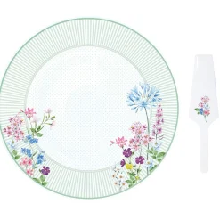 Plateau à gâteau avec spatule FLORAISON