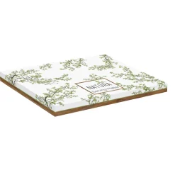 Plateau de service en porcelaine, dimensions 36×25 cm NATURA
