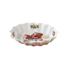 Plateau ovale en porcelaine de 25×17 cm CHRISTMAS MEMORIES