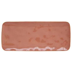 Plateau rectangulaire en porcelaine de 36×16 cm INTERIORS BRICK