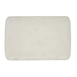 Plateau rectangulaire en porcelaine de 27×19 cm INTERIORS WHITE