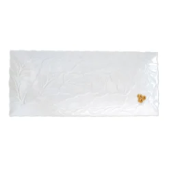 Plateau rectangulaire HOLLY & BERRIES WHITE