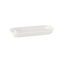 Porte-oLIVEs apéritif 30,5×12 cm Tiffany WHITE