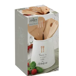 Porte-ustensiles avec ustensiles KITCHEN ELEMENTS