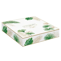 Présentoir à gâteau à deux étages Ø 16/21 cm EXOTIQUE