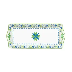 Service de plateau 35 x 15 cm FLOWERS GARDEN
