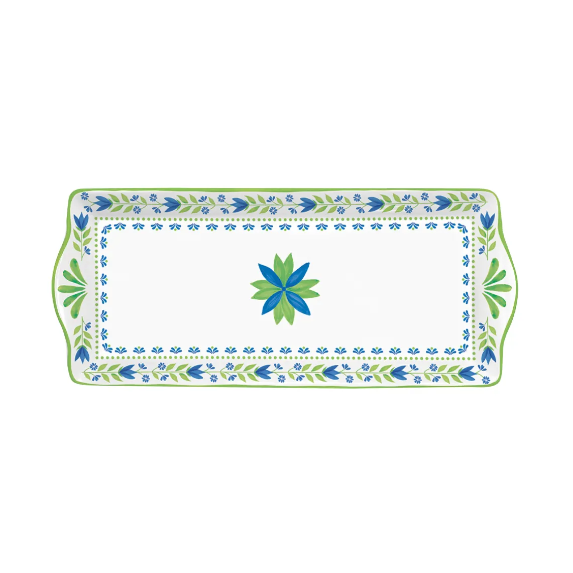 Service de plateau 35 x 15 cm FLOWERS GARDEN