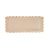 Service de plateau beige FLEURI