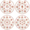 Set de 4 assiettes à dessert EXOTIC VIBES