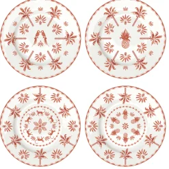 Set de 4 assiettes à dessert EXOTIC VIBES