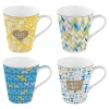 Set de 4 mugs en porcelaine de 300 ml CUP OF COFFEE