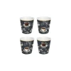 Set de 4 petits verres à café BARISTA