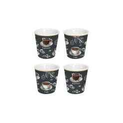 Set de 4 petits verres à café BARISTA