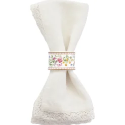 Set de 4 ronds de serviette HAPPY EASTER