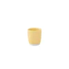 Set de 6 tasses à café de 120 ml avec soucoupes en porcelaine INTERIORS YELLOW