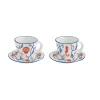 Set de 2 tasses à café et soucoupe CÔTE DE MER