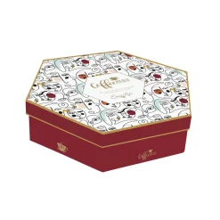 Set de 6 tasses à espresso de 100 ml avec soucoupes MODERNISM