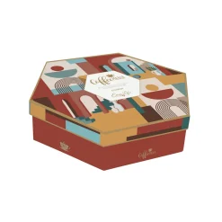 Set de 6 tasses à espresso de 110 ml avec soucoupes ILLUSION