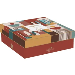 Set de 6 tasses à espresso de 100 ml avec soucoupesILLUSION